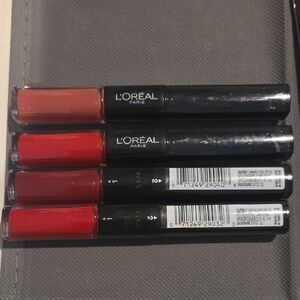 L'Oreal Paris Lipstick Set - Red and Orange Shades